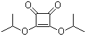 structure of CAS# 61699-62-5, 3,4-二异丙氧基-3-环丁烯-1,2-二酮