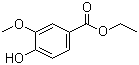 structure of CAS# 617-05-0, Ethyl vanillate