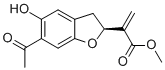 CAS # 617722-56-2, (2S)-6-Acetyl-2,3-dihydro-5-hydroxy-alpha-methylene-2-benzofuranacetic acid methyl ester
