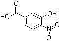structure of CAS# 619-14-7, 3-羟基-4-硝基苯甲酸