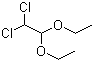 structure of CAS# 619-33-0, 2,2-二氯-1,1-二乙氧基乙烷