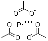 CAS # 6192-12-7 (5927-59-3), Praseodymium triacetate, Praseodymium(III) acetate