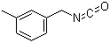 structure of CAS# 61924-25-2, 1-(Isocyanatomethyl)-3-methylbenzene