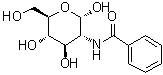 CAS # 61949-16-4, 2-(Benzoylamino)-2-deoxy-alpha-D-glucopyranose, NSC 75355