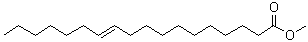 structure of CAS# 6198-58-9, (11E)-11-Octadecenoic acid methyl ester