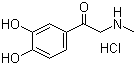 structure of CAS# 62-13-5, Adrenalone hydrochloride