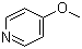 structure of CAS# 620-08-6, 4-Methoxypyridine
