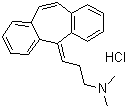 structure of CAS# 6202-23-9, 盐酸环苯扎林