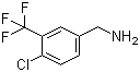 structure of CAS# 62039-92-3, 4-氯-3-(三氟甲基)苄胺