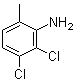 structure of CAS# 62077-27-4, 2,3-二氯-6-甲基苯胺