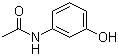 structure of CAS# 621-42-1, 3'-羟基-N-乙酰苯胺
