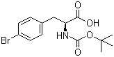 CAS # 62129-39-9, (S)-N-Boc-4-Bromophenylalanine, N-tert-Butoxycarbonyl-4-bromophenyl-L-alanine