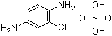 structure of CAS# 6219-71-2, 2-氯-1,4-苯二胺硫酸盐