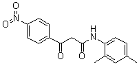 CAS 登录号：62254-00-6, N-(2,4-二甲基苯基)-4-硝基-beta-氧代苯丙酰胺