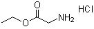 structure of CAS# 623-33-6, 甘氨酸乙酯盐酸盐