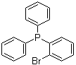 structure of CAS# 62336-24-7, 2-(二苯基膦基)溴苯