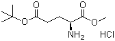 structure of CAS# 6234-01-1, OtBu-L-谷氨酸甲酯盐酸盐