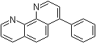 4-苯基-1,10-菲咯啉分子结构 (CAS 62366-01-2)