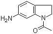 structure of CAS# 62368-29-0, 1-Acetyl-6-aminoindoline