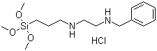 CAS # 623938-90-9, N-(2-N-Benzylaminoethyl)-3-aminopropyltrimethoxysilane hydrochloride