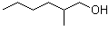 structure of CAS# 624-22-6, 2-Methylhexanol