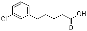 CAS # 625129-63-7, 3-Chlorobenzenepentanoic acid
