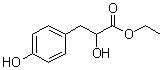 structure of CAS# 62517-34-4, 3-(4-Hydroxyphenyl)lactic acid ethyl ester