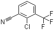 structure of CAS# 62584-32-1, 2-氯-3-三氟甲基苯腈