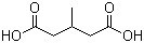 structure of CAS# 626-51-7, 3-Methylglutaric acid