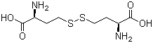 L-高胱氨酸分子结构 (CAS 626-72-2)