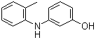 structure of CAS# 6264-98-8, m-(o-Toluidino)phenol