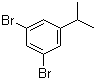 structure of CAS# 62655-20-3, 1,3-二溴-5-异丙基苯