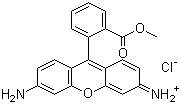 structure of CAS# 62669-70-9, 罗丹明 123