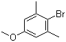 structure of CAS# 6267-34-1, 4-Bromo-3,5-dimethylanisole