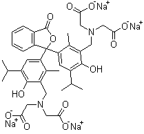 CAS # 62698-55-9, Thymolphthalein Complexone tetrasodium salt