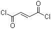 structure of CAS# 627-63-4, Fumaryl chloride
