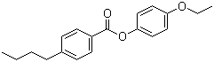 CAS 登录号：62716-65-8, 4-正丁基苯甲酸 4-乙氧基苯酯