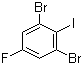 structure of CAS# 62720-29-0, 1,3-二溴-5-氟-2-碘苯