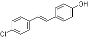 CAS # 6280-47-3, 4-[2-(4-Chlorophenyl)ethenyl]phenol, NSC 11155