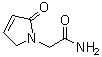 structure of CAS# 62833-66-3, 2,5-Dihydro-2-oxo-1H-pyrrole-1-acetamide