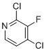 structure of CAS# 628691-85-0, 2,4-Dichloro-3-fluoropyridine