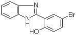 structure of CAS# 62871-28-7, 2-(2-苯并咪唑基)-4-溴苯酚
