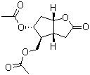CAS # 62939-82-6, (3aR,4S,5R,6aS)-5-(Acetyloxy)-4-[(acetyloxy)methyl]hexahydro-2H-cyclopenta[b]furan-2-one