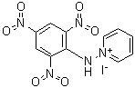 CAS 登录号：6295-88-1, 1-[(2,4,6-三硝基苯基)氨基]吡啶鎓碘化物