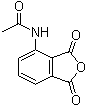 structure of CAS# 6296-53-3, 3-Acetamidophthalic anhydride