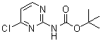 structure of CAS# 629645-55-2, (4-Chloro-2-pyrimidinyl)carbamic acid 1,1-dimethylethyl ester