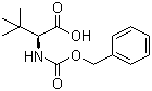 structure of CAS# 62965-10-0, Cbz-L-tert-Leucine