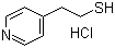 structure of CAS# 6298-11-9, 4-吡啶乙烷硫醇盐酸盐