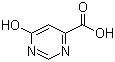 CAS # 6299-87-2, 6-Hydroxy-4-pyrimidinecarboxylic acid, Pyrimidin-6-ol-4-carboxylic acid, 6-Oxo-3H-pyrimidine-4-carboxylic acid