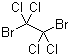 structure of CAS# 630-25-1, 1,2-Dibromotetrachloroethane
